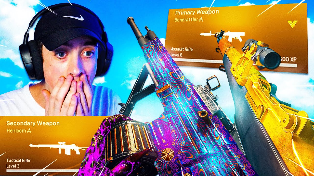 the *NEW* STG 44 and M1 GARAND in WARZONE! (How to unlock STG/M1 Garand in Warzone)