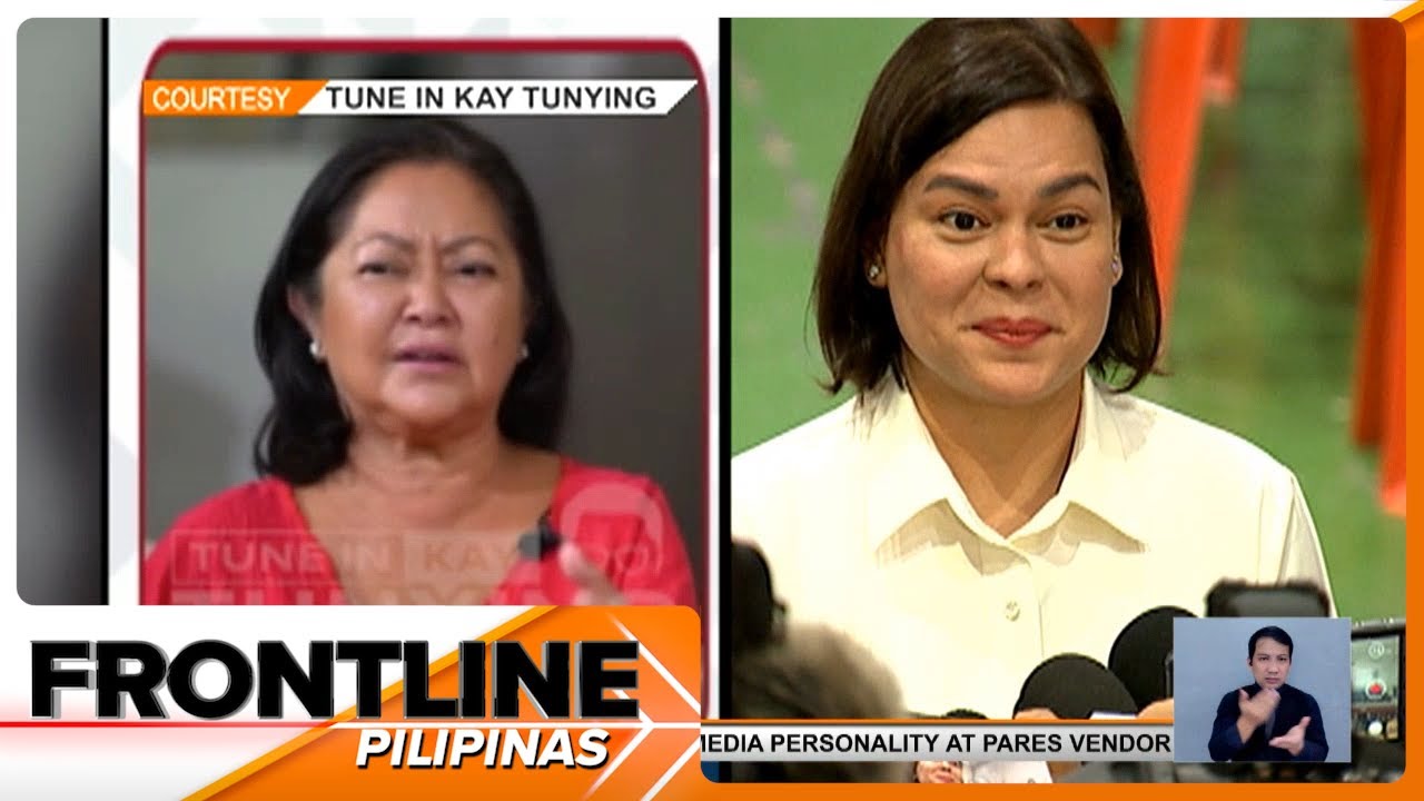 First Lady Liza Marcos kay VP Sara Duterte: Bad shot na 'yan sa akin | Frontline Pilipinas