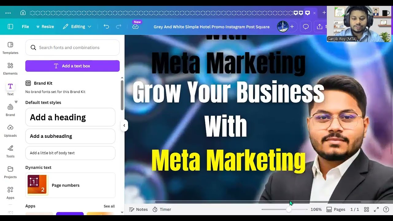 Professional Content Design Ai + Canva