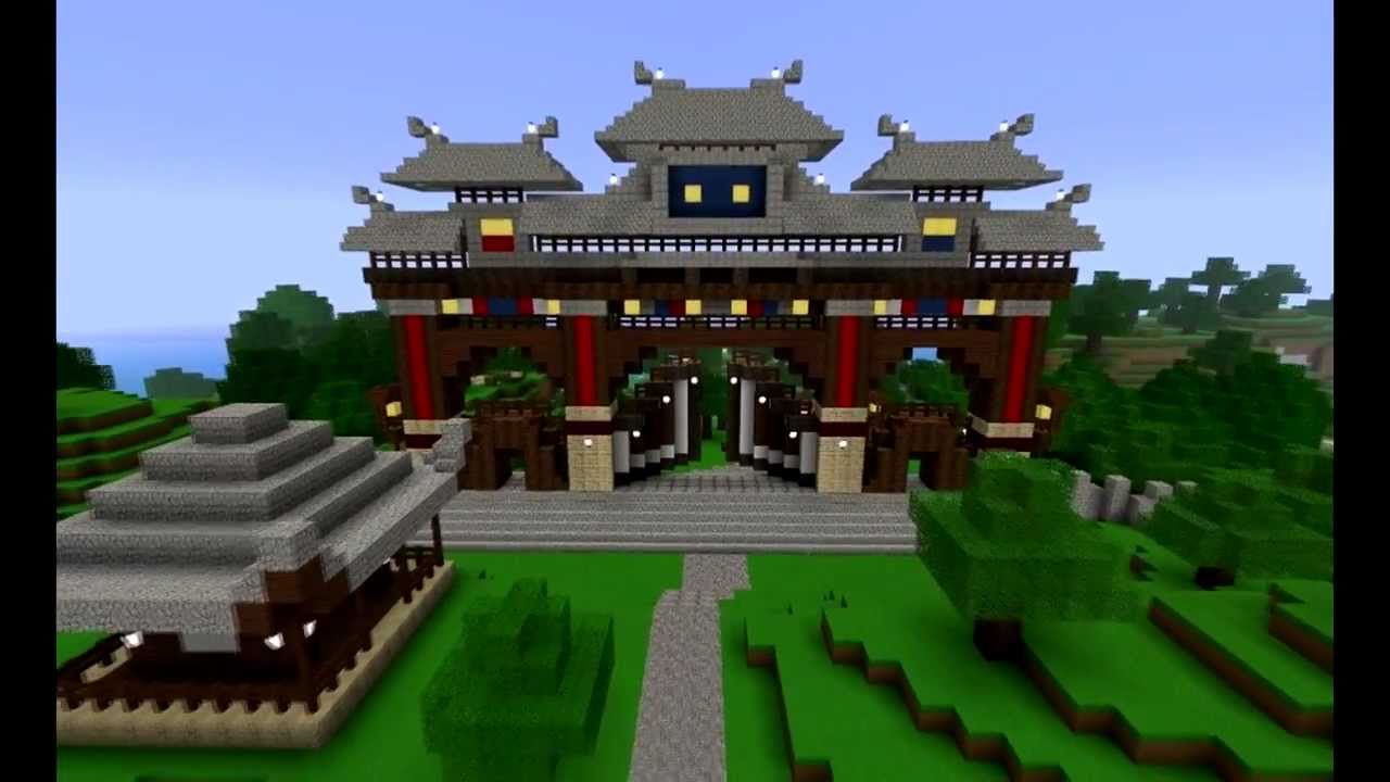 Tatsuyama - 龍山 - Empire of the Dragon Mountain - A Map for Minecraft