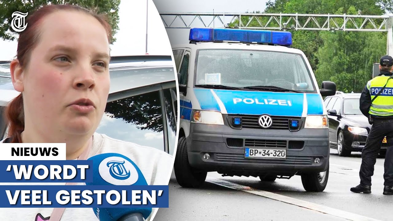 Inwoners Kerkrade blij met grenscontroles: 'Houdt criminelen tegen'