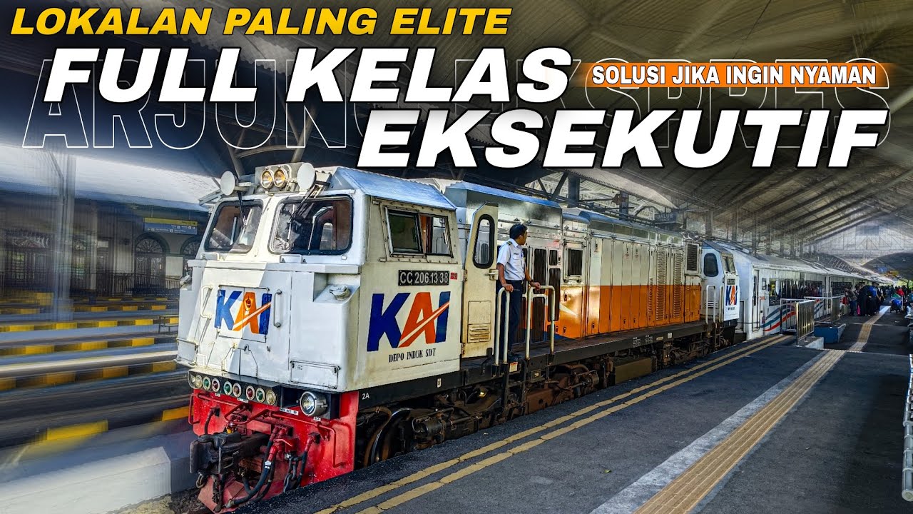 SOLUSI JIKA INGIN NYAMAN‼️KERETA LOKAL PALING ELITE RUTE SURABAYA - MALANG FULL KELAS EKSEKUTIF