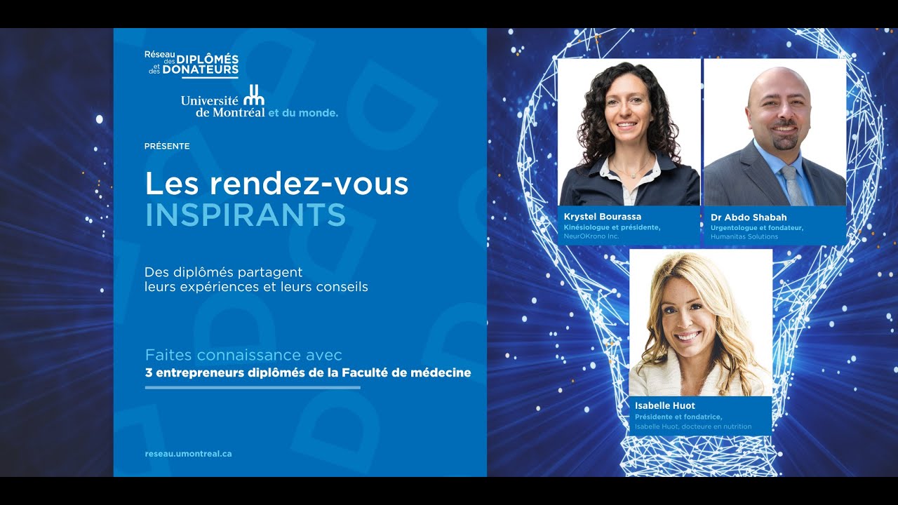 Les RDV inspirants - Des entrepreneurs en santé
