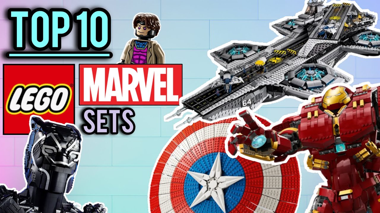 Top 10 BIGGEST LEGO MARVEL Sets EVER MADE!