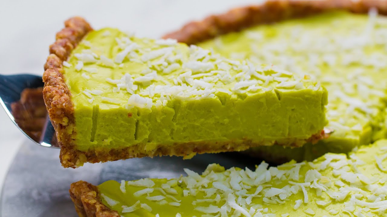 Dairy-Free Avocado Key Lime Pie