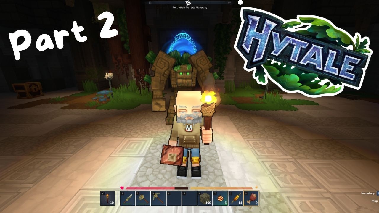 🎮 Hytale Gaming - Surviving the Caves & Building a Home  |  Part 2  |  No Commentary