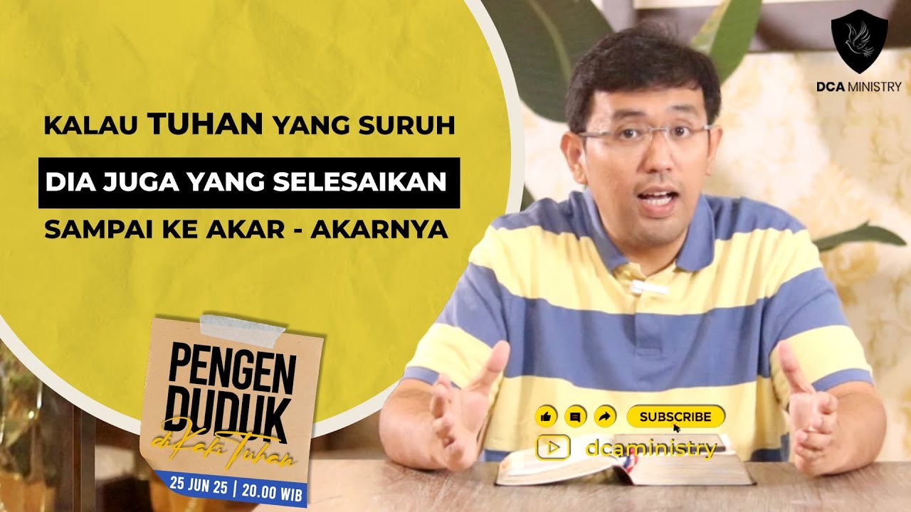 Kalau Tuhan yang Suruh, Dia Juga yang Selesaikan — Sampai ke Akar - Akarnya | PDKT Online | 260625 |