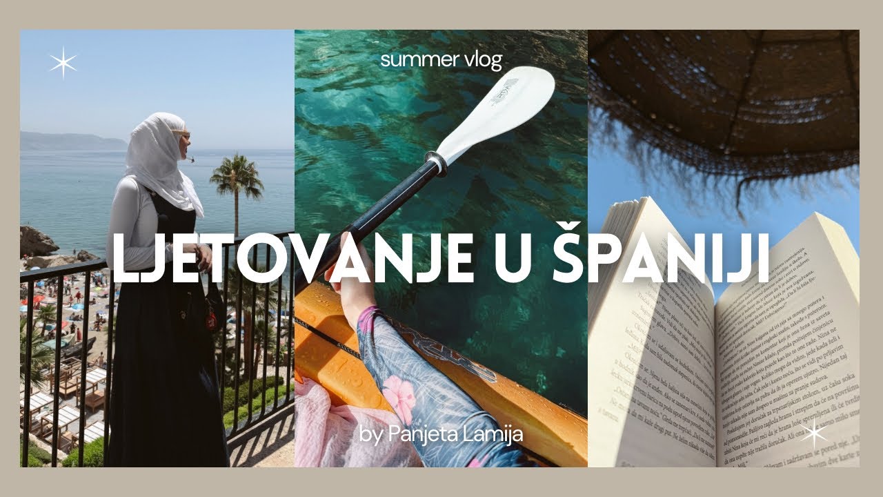 LJETOVANJE U ŠPANIJI: jutro u španskom selu - novi apartman, veslanje obalama Nerje, predivno more🌴✨