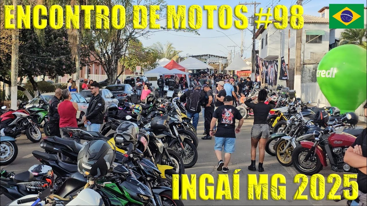 🇧🇷 ENCONTRO DE MOTOS #98 - INGAÍ MG BRASIL BRAZIL 2025 #25