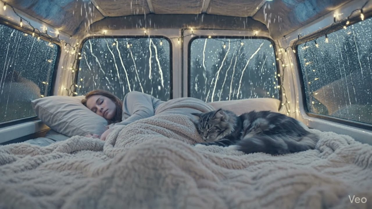 Rain ASMR That Puts You to Sleep I Cozy Van