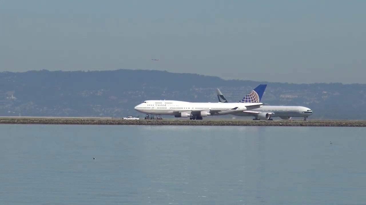 The last United 747 Flight