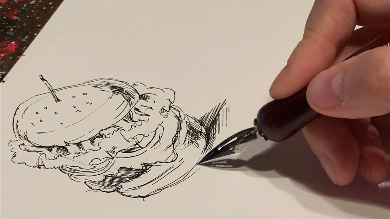 【ASMR】カリカリと絵を描くときの音🎧🖋 Sound when drawing a picture