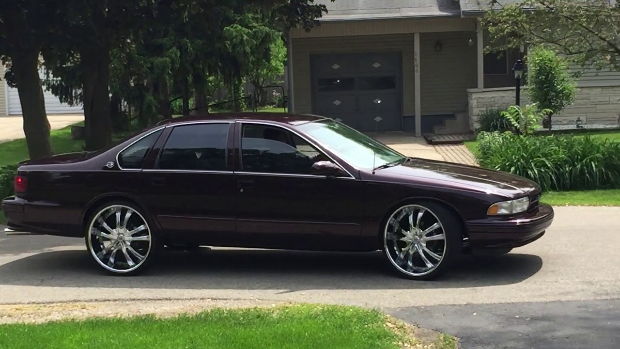 1996 Chevy Impala SS -24" Lexanis