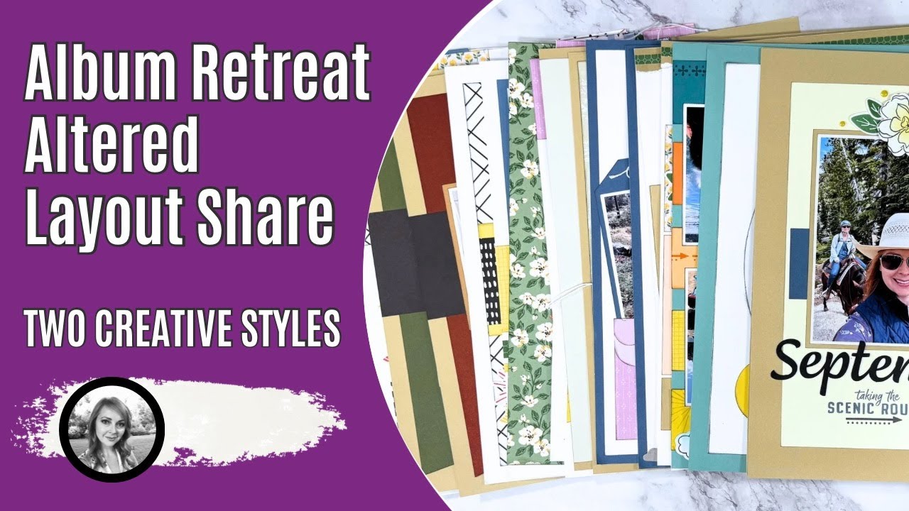 Scrapbook Layout Share / Album Retreat Alternative Ideas