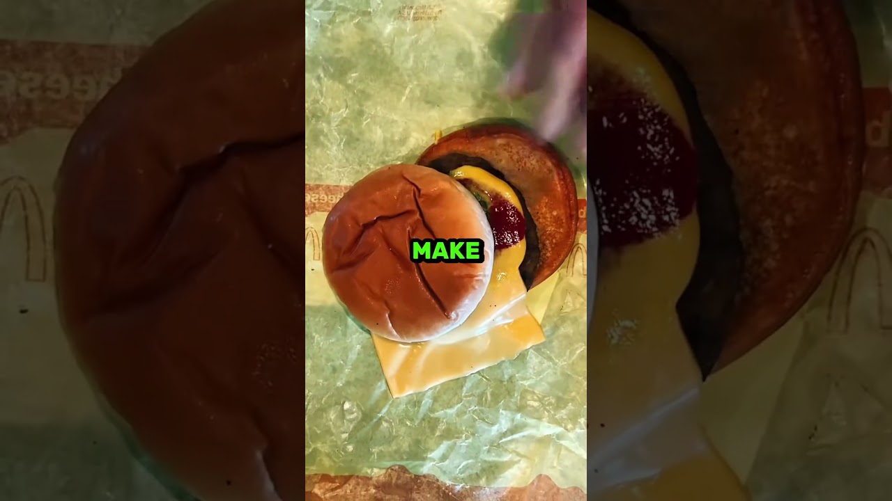 How To Make A McDonalds Burger 🍔