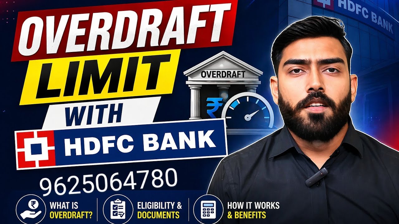 OD Limit with HDFC Bank #hdfcbank #businessman 