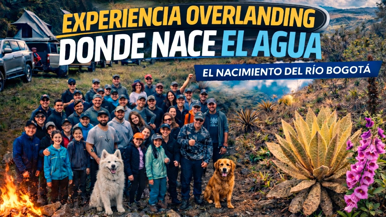 LLEGAMOS AL NACIMIENTO DEL RÍO BOGOTÁ  | Experiencia Overlanding Donde Nace el Agua