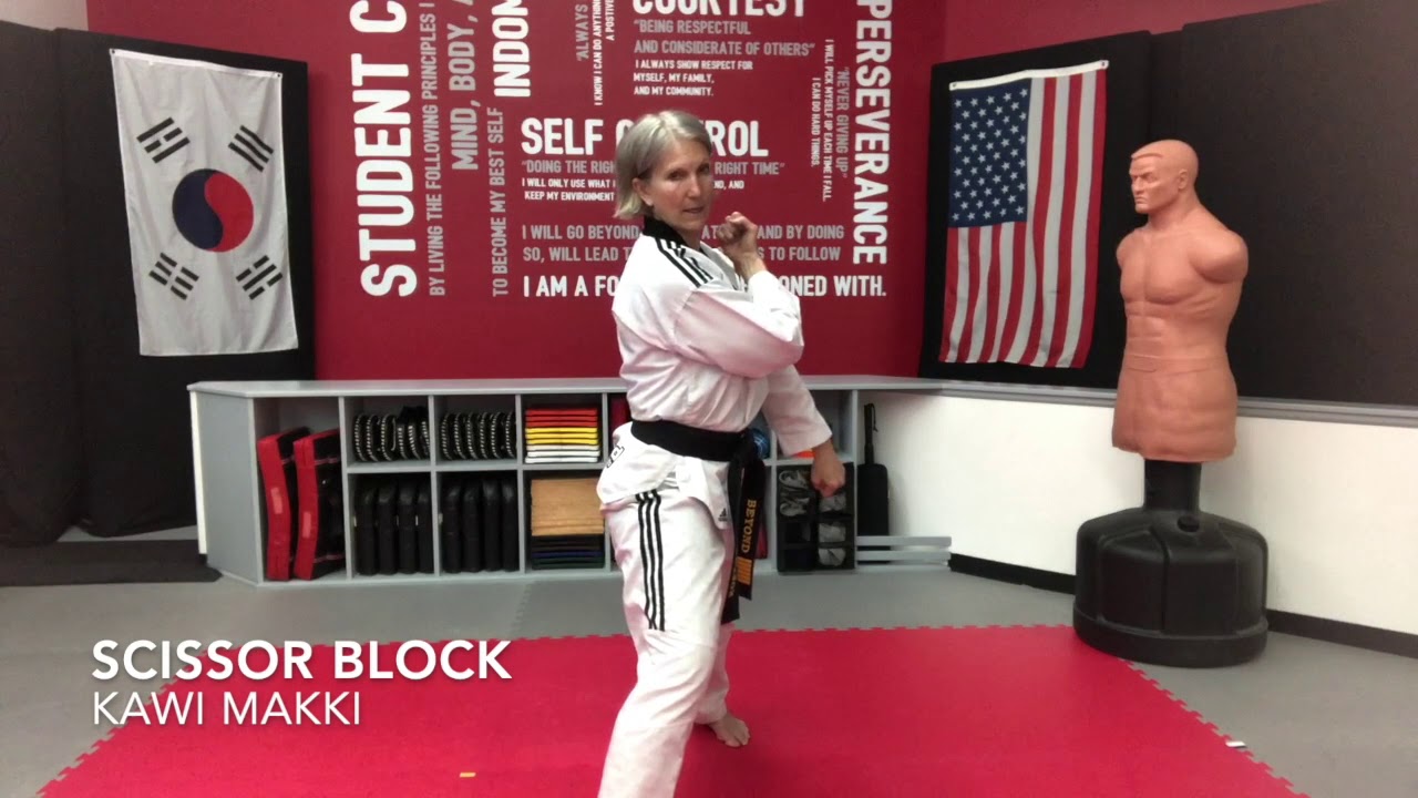 Techniques - Scissor Block (KAWI MAKKI)