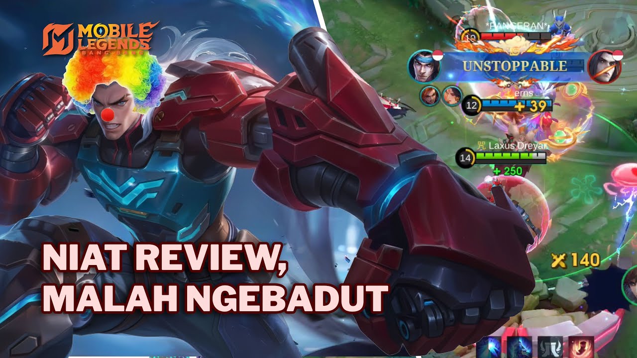 Niat hati review skin Badang, napa malah ngebadut :_) | Mobile Legends: Bang Bang