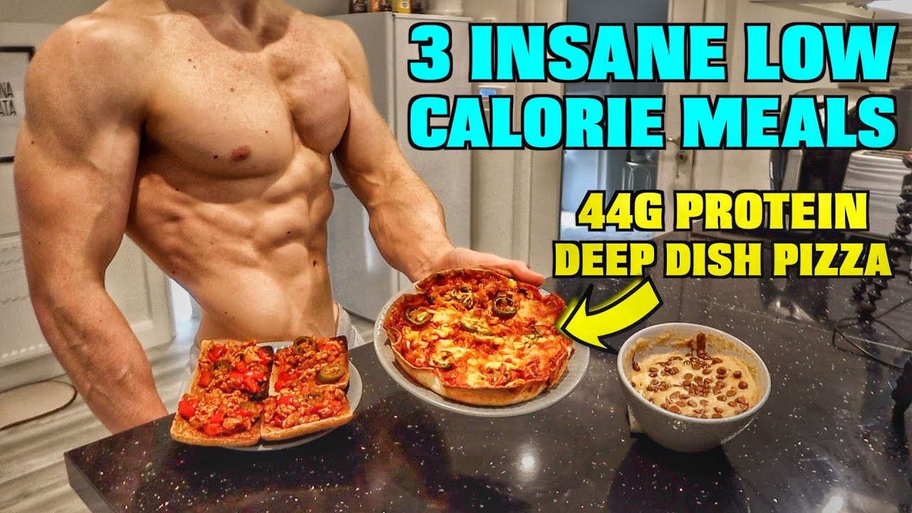 INSANE High Protein Meals | *EASY* Low Calorie Deep Dish Pizza |
