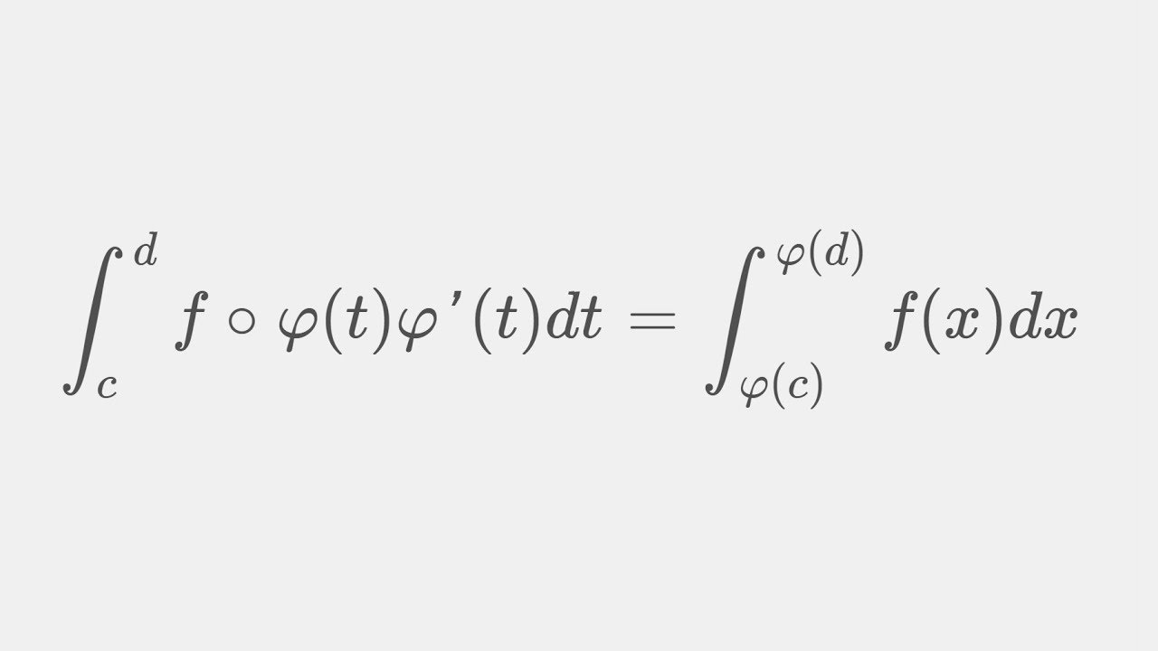 Die Substitutionsregel für Integrale: Ein Beweis
