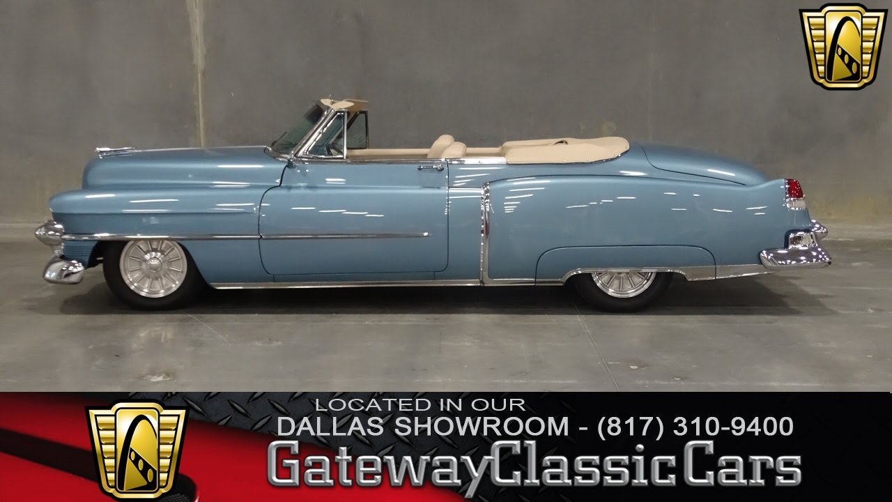 1953 Cadillac Deville Convertible Stock #87 Gateway Classic Cars of Dallas