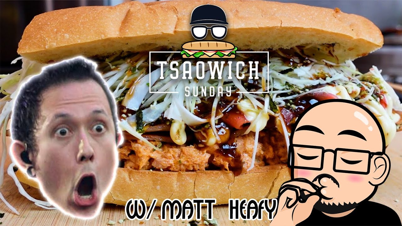 ULTIMATE TUNA FISH OKONOMIYAKI?! @matthewkheafy Trivium | Sandwich Sunday