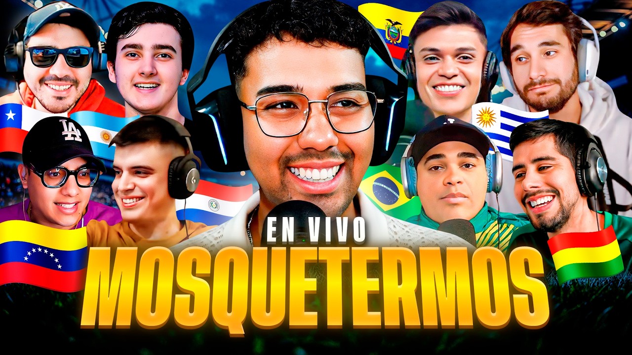 MOSQUETERMOS, NUEVO CANAL SECUNDARIO, CHARLA DE LA VIDA