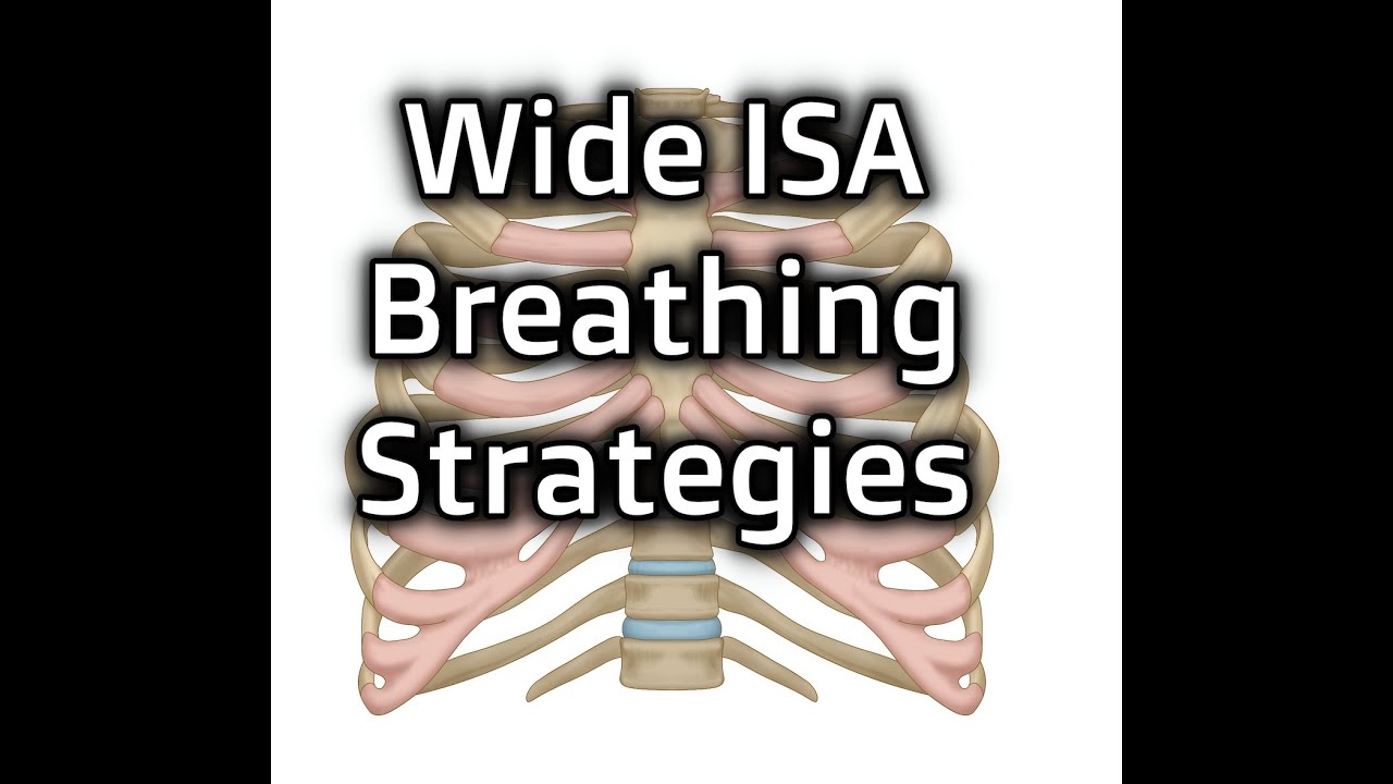 Wide Infrasternal Angle Breathing Strategies