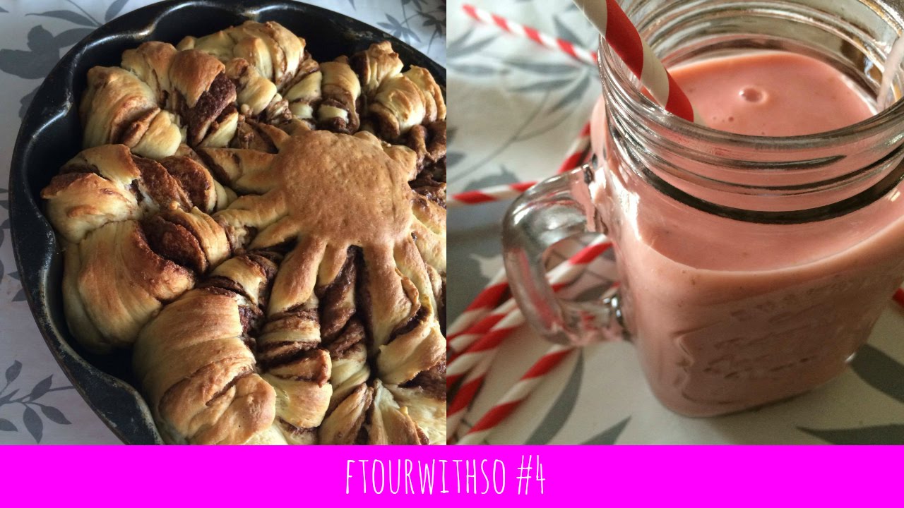 [Ftourwithso #4] Brioche Nutella - Smoothie vitaminée.