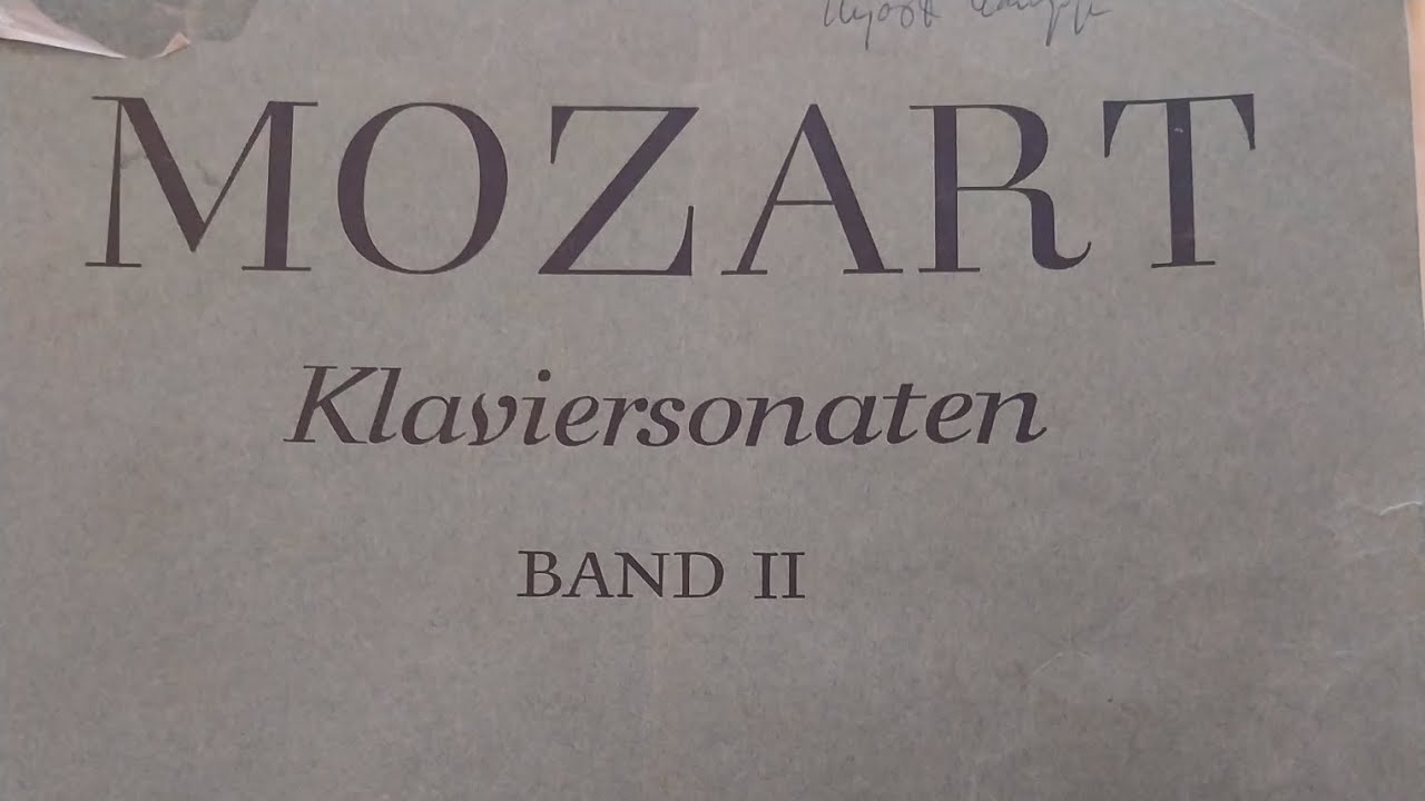 MOZART: Menuetto & TRIO (Sonata no.11 A major)
