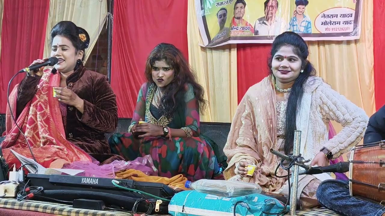 तुनक तुनक तुन टुन्ना सुनो पावनी बिन्ना ।। बुन्देली लोकगीत बृजेन्द्र गुर्जर 🔚 रानी कुशवाहा नहदौरा मेल