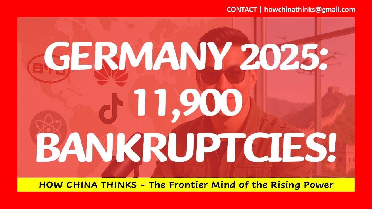 EP #40 | Why 11,900 German Companies Went Bankrupt, 2025? | What Can Germans Learn From China & Why?