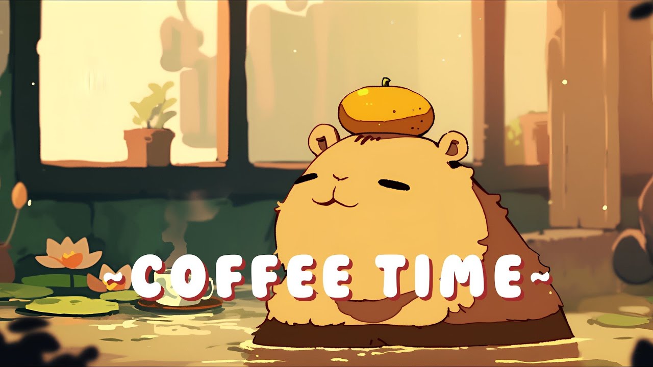 Capybara Music Channel | Peaceful Beats for Studying & Relaxing 🦫 ✨ 🌙