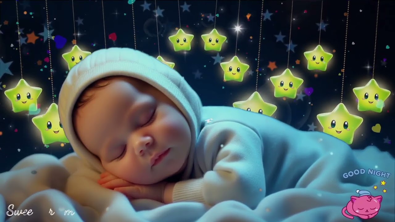 Baby Sleep Music 🍼 Overcome Insomnia in 3 Minutes | Mozart & Brahms Lullabies for Soothing Deep Rest