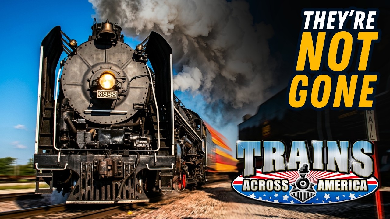 America’s Biggest Steam Locomotives in Action