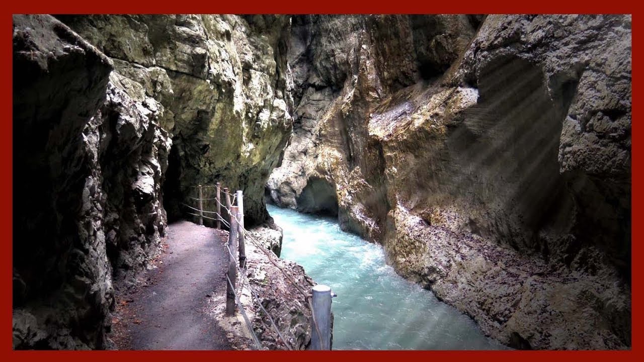 Partnachklamm Garmisch-Partenkirchen - Eines der schönsten Naturdenkmäler Bayerns