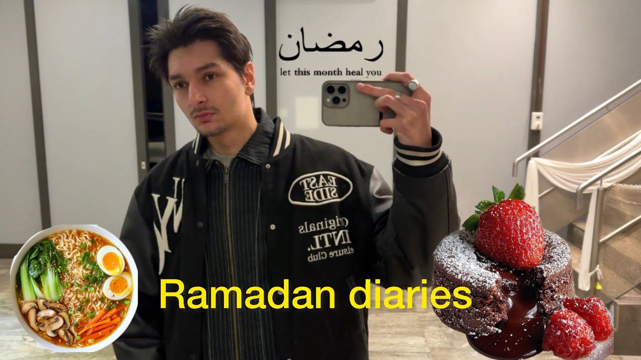 Ramadan Vlog | prep, mukbang, mosque, family gathering 🌙