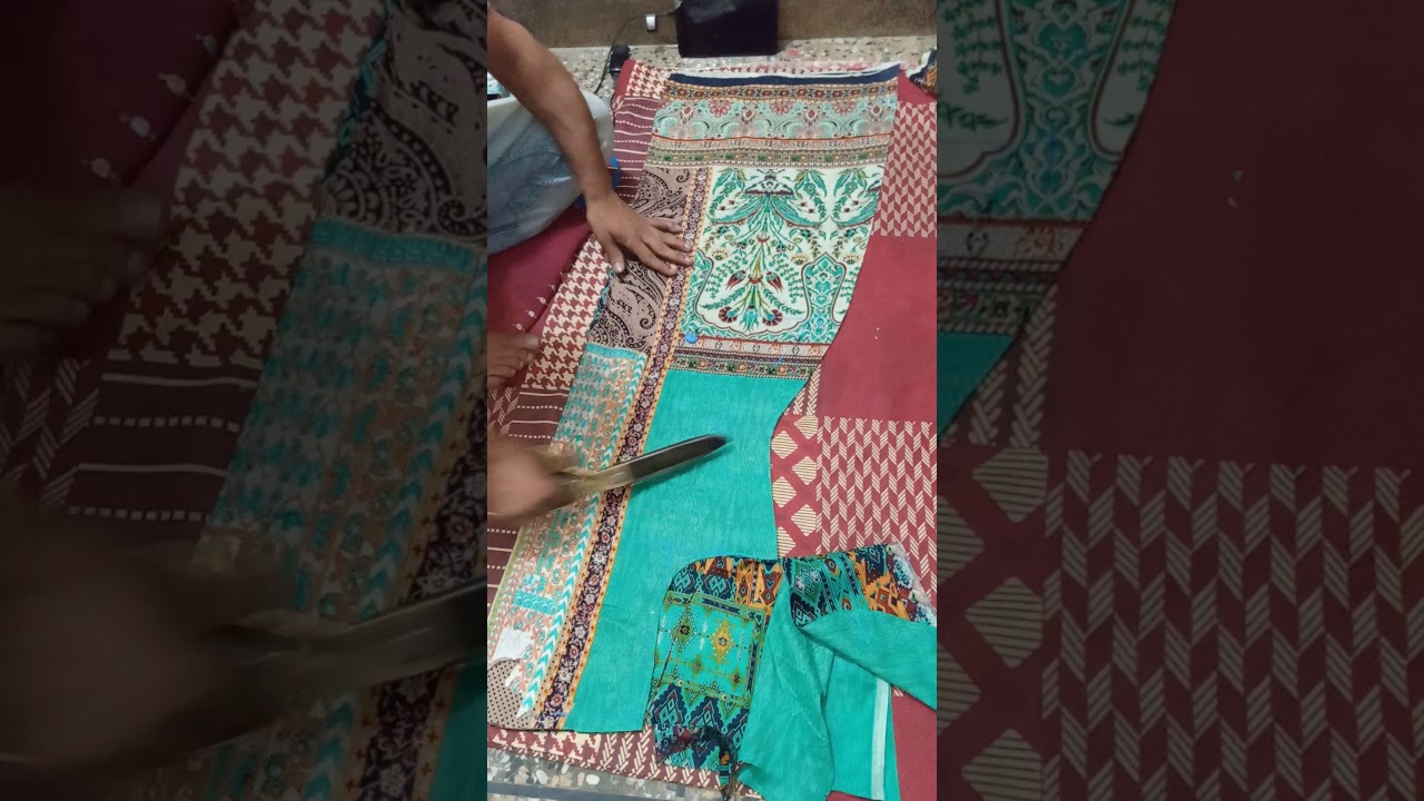 #kamranahmad#kamranahmad                  Women's shirt cutting is very easy