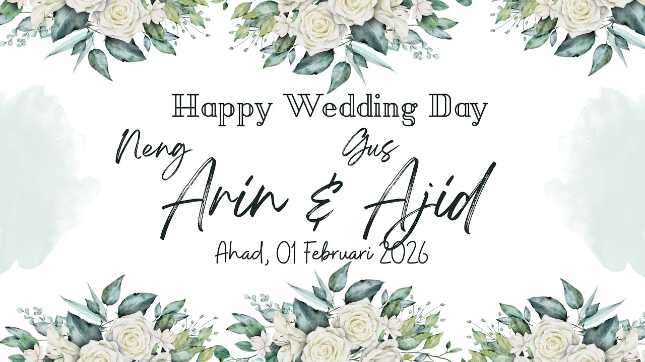 🔴Live AQDUN NIKAH NING ARINAL AFROH  & GUS ABD. MAJID PP. AL MAUFI JATIREJO SIDODADI JEMBER 0122026