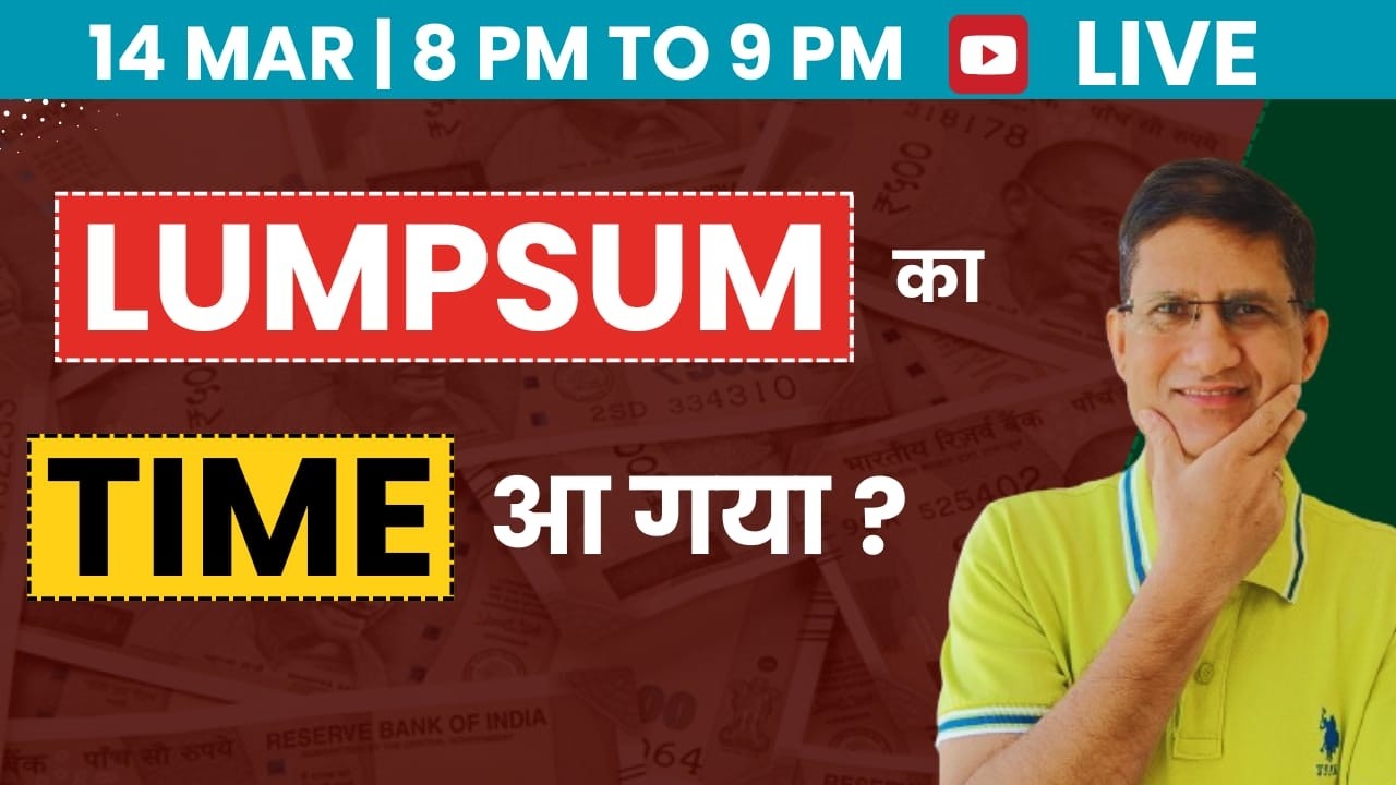 Right Time for Lumpsum ? I #livestream #phronesisinvestoracademy