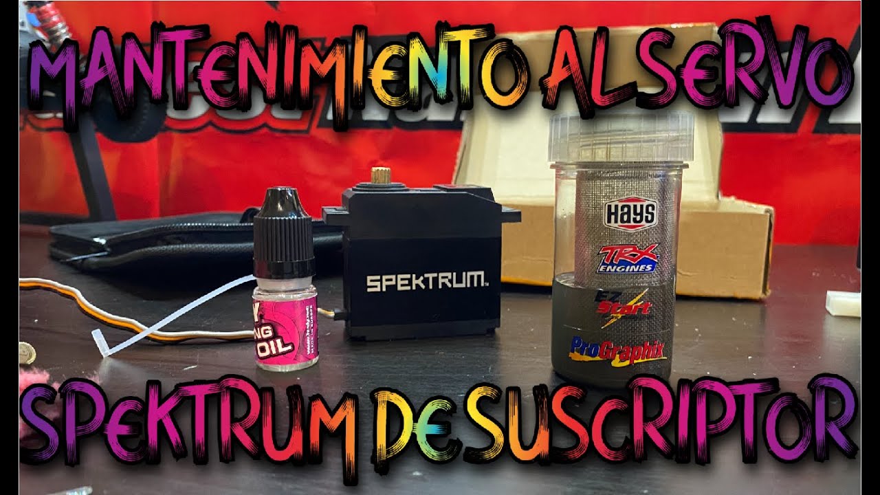 MANTINIMIENTO SERVO SPEKTRUM S905 1/5 😃 DE NUESTRO SUSCRIPTOR ROBERTO