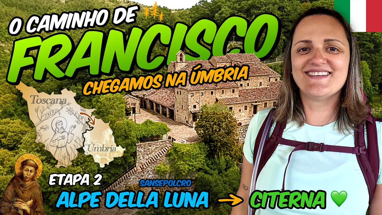 DIA 2 — Chegamos na ÚMBRIA, o coração verde da Itália (Caminho de São Francisco)