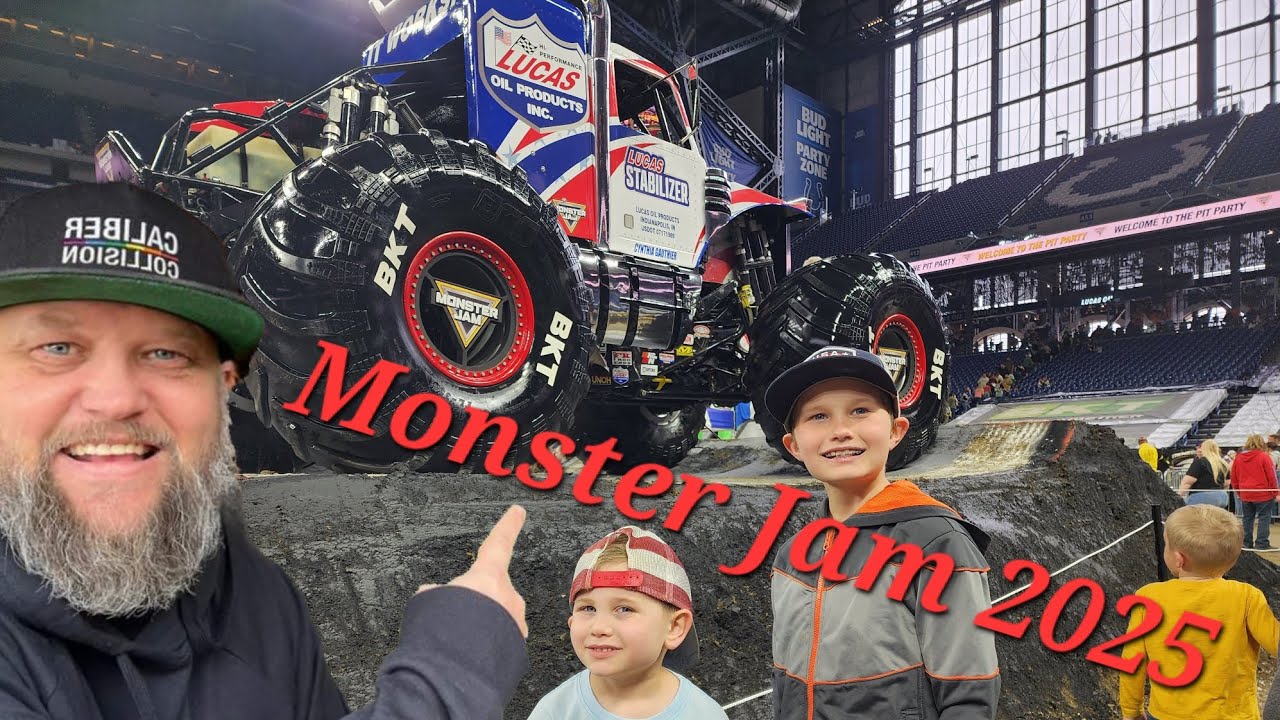 Pass It Down Garage (2025 Monster jam Racing @ Indianapolis Lucas Oil Stadium.)