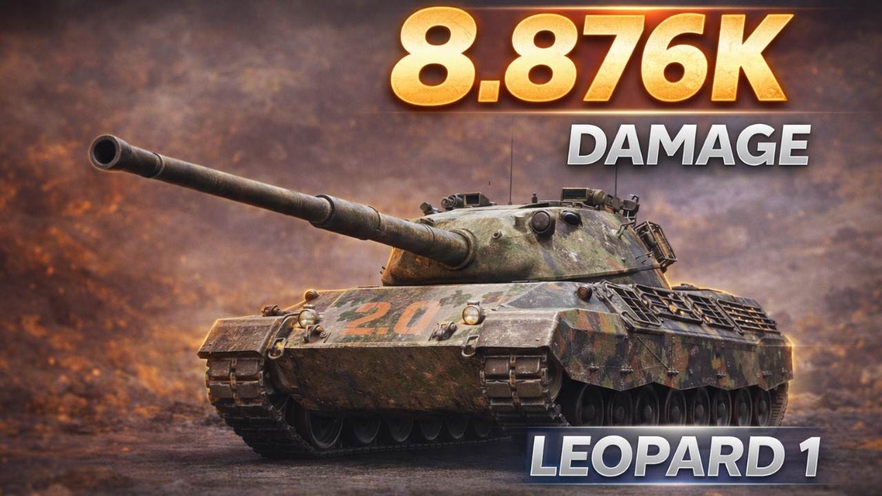 LEOPARD 1 — 8.876K DAMAGE