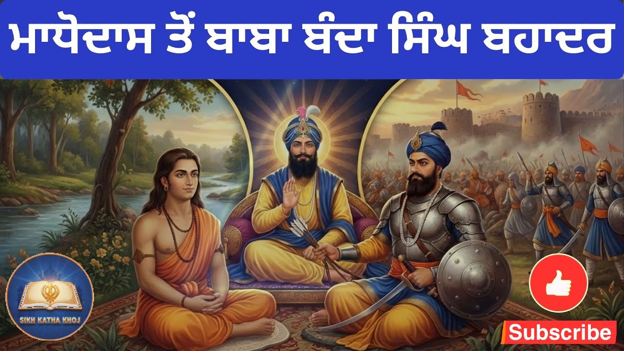 ਮਧੋਦਾਸ ਤੋਂ ਬਾਬਾ Banda Singh Bahadur🪯 Remix katha