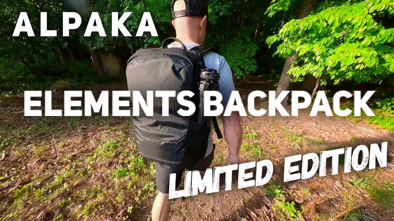 Рюкзак ALPAKA Elements VX42 Limited Edition // 24 л? Как он в сравнении? Первые впечатления