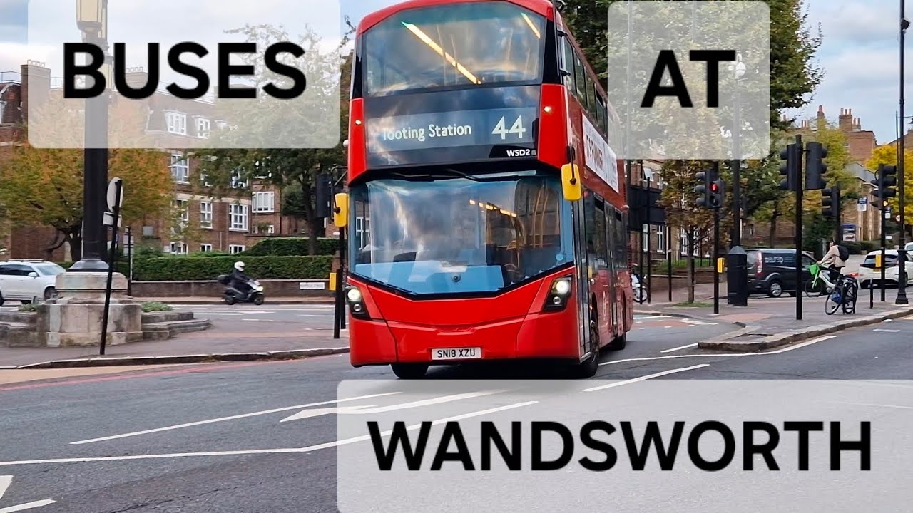 Busspotting at Wandsworth 