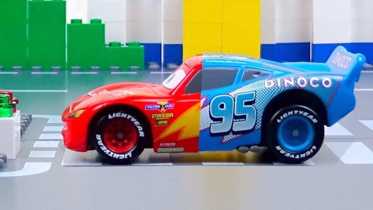 Jackson Storm Police chase! Disney Cars Stop Motion Animation Ladybird