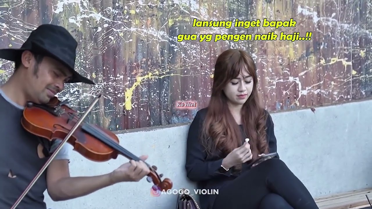 သူမနဲ့ သံစဉ်လေး…#agogoviolin #beautifulgirl #indonesia 